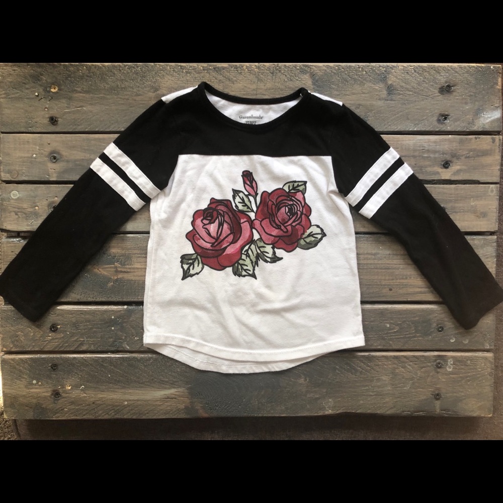 Toddler 2T long sleeve baseball shirt